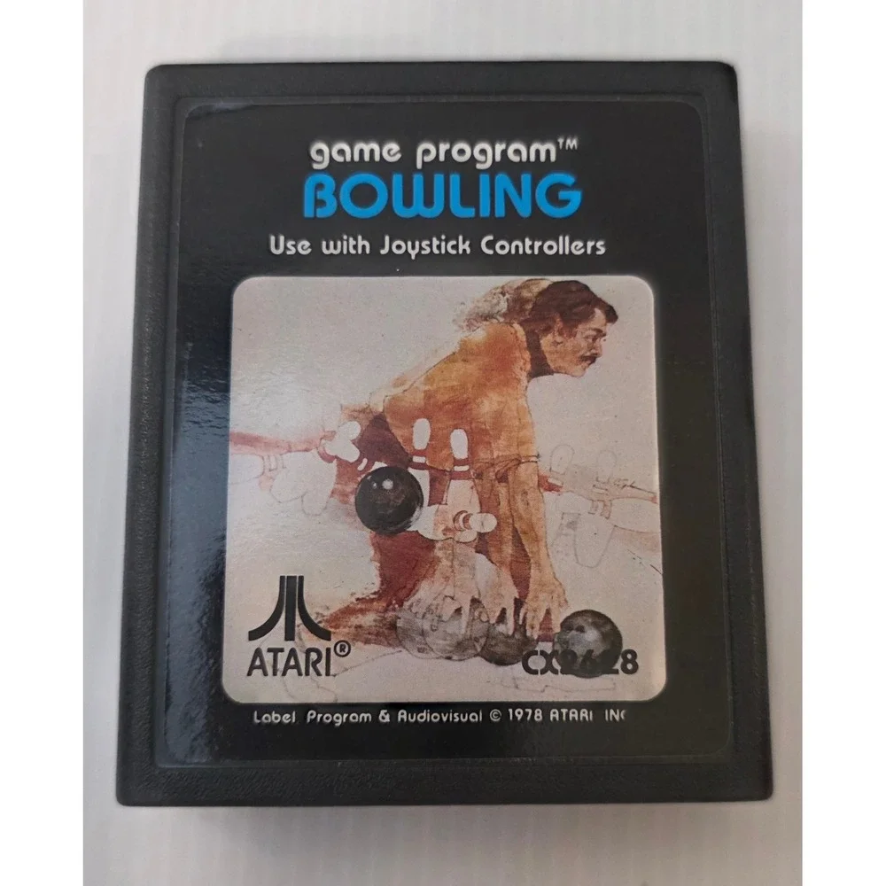 Atari 2600 Bowling CX2648‎ with Original Box Vintage